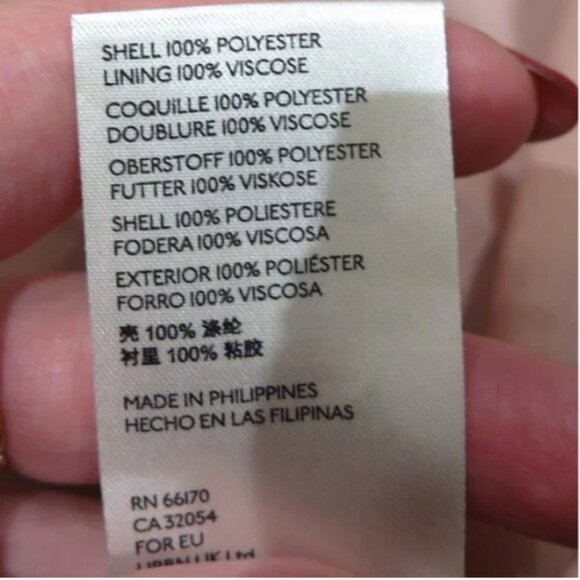 Anthropologie Maeve Pleated Satin-like Pink Skirt - Picture 8 of 10